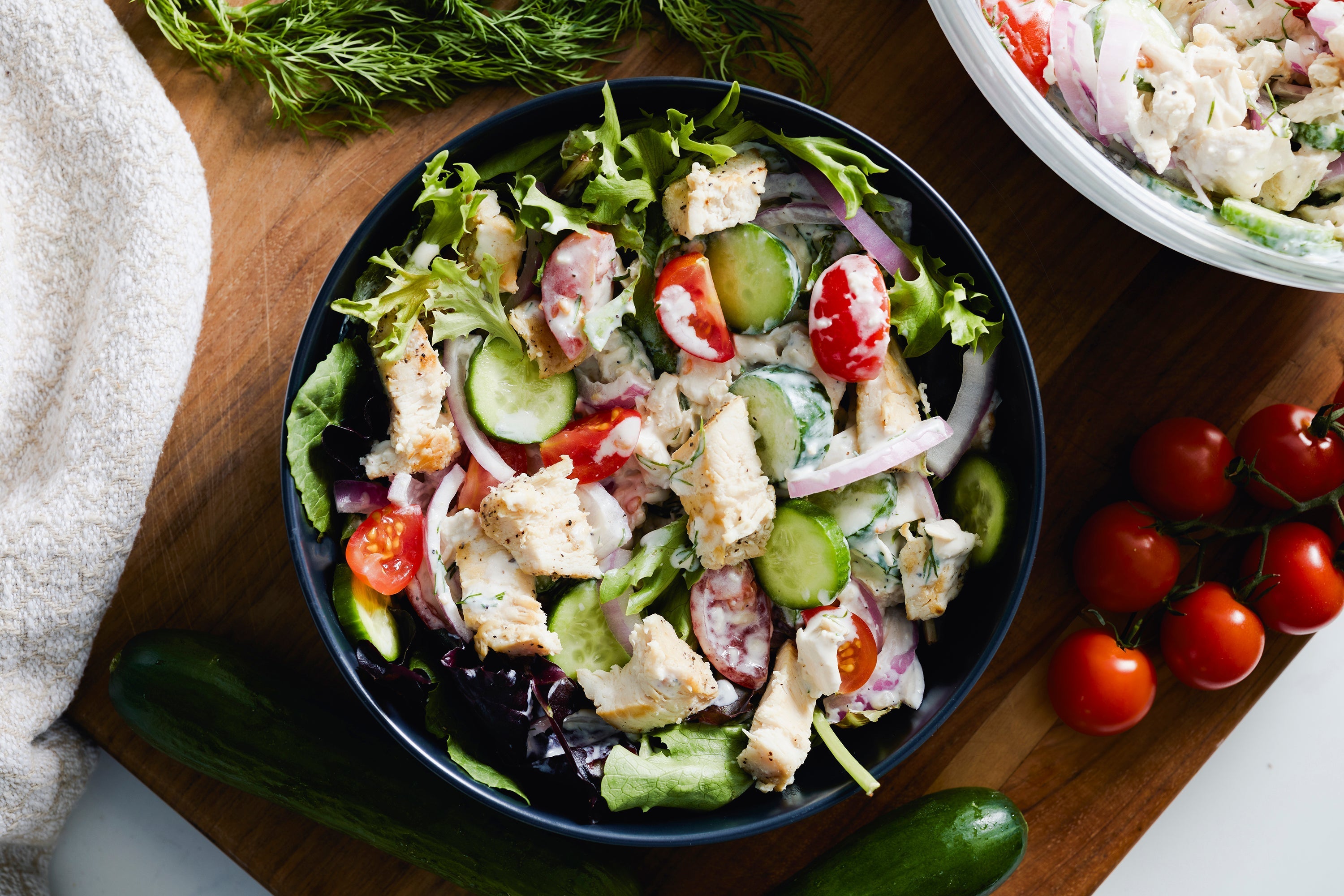 Sous Vide Tzatziki Chicken Salad