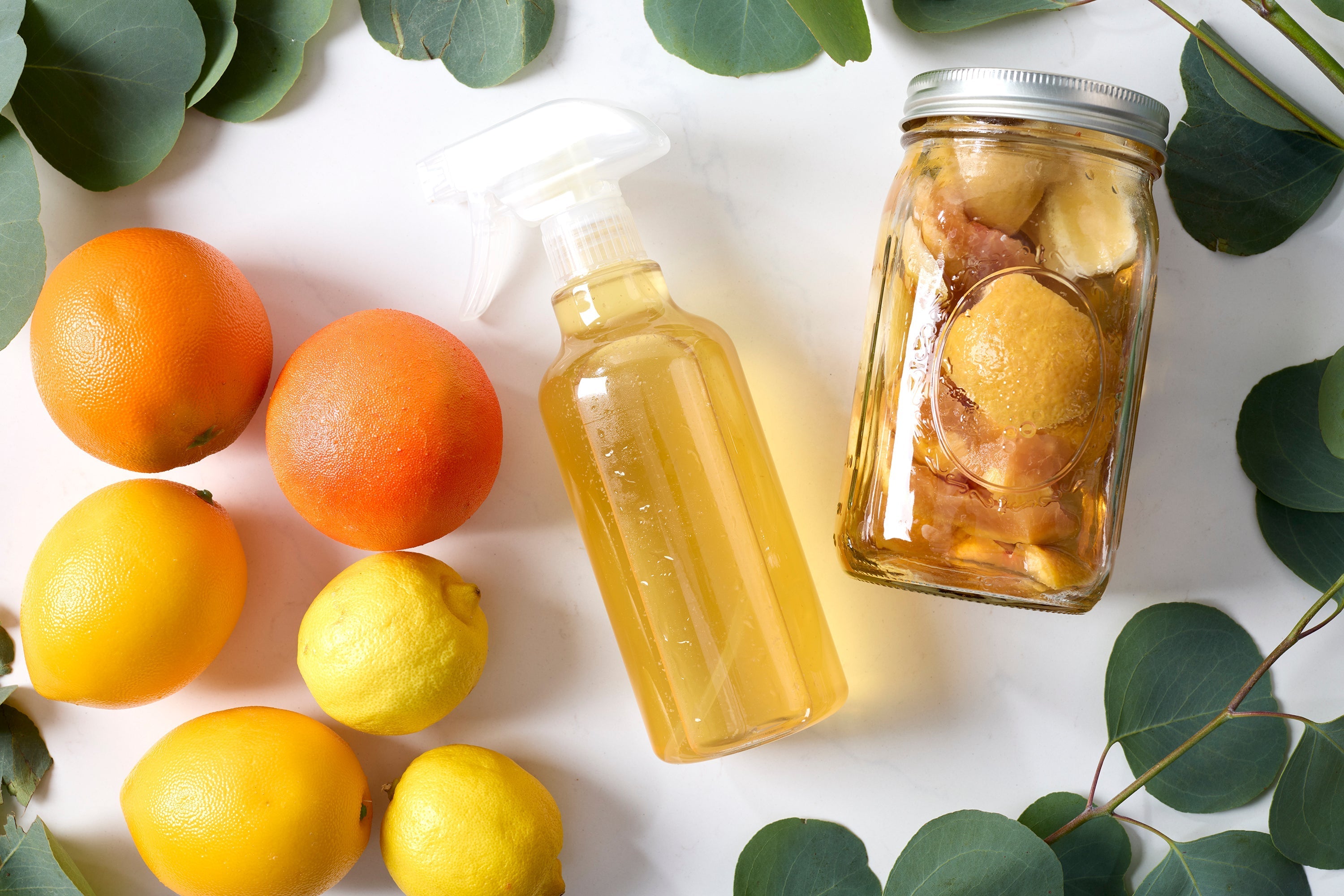 DIY Citrus Peel Cleaner