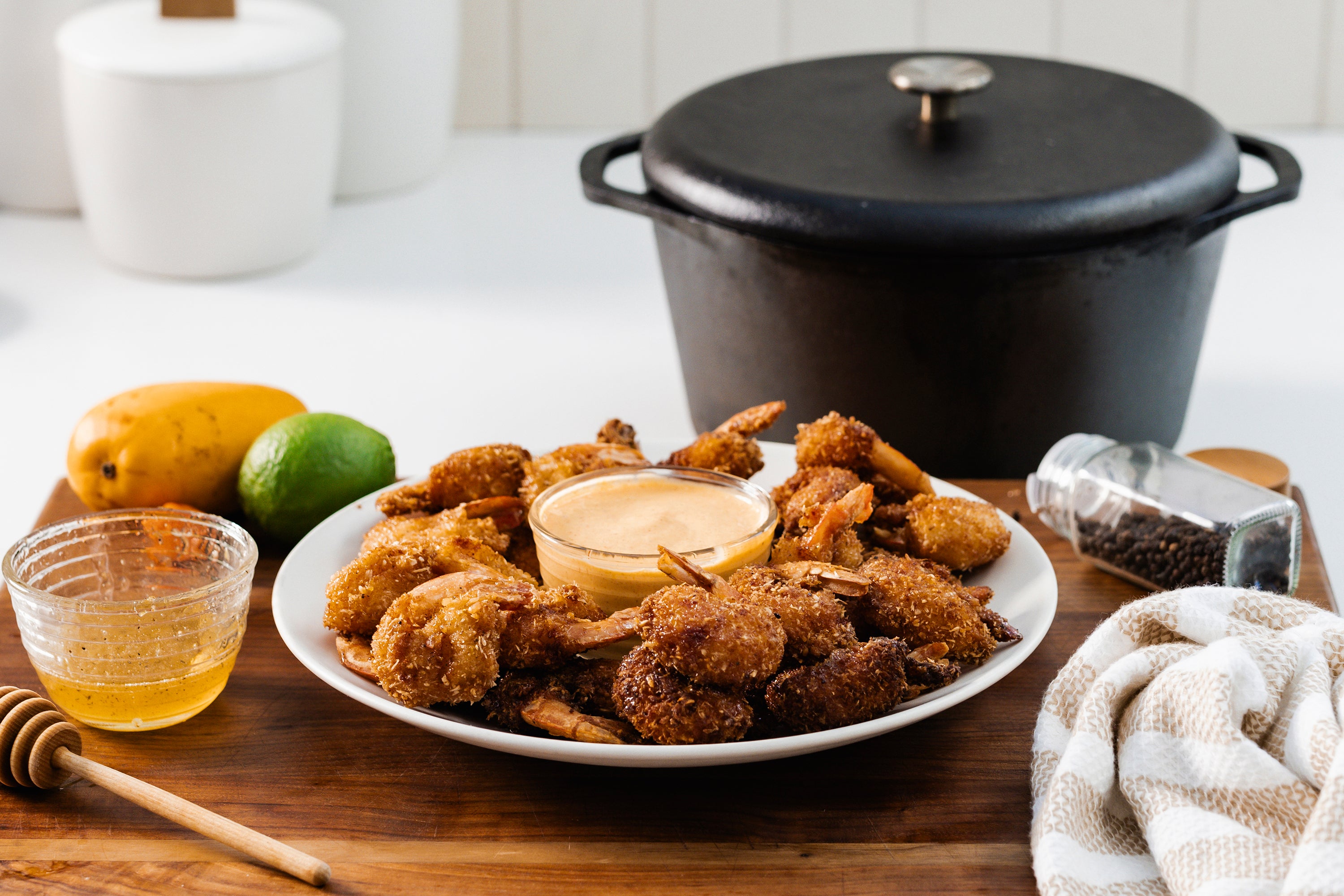 Honey Coconut Shrimp