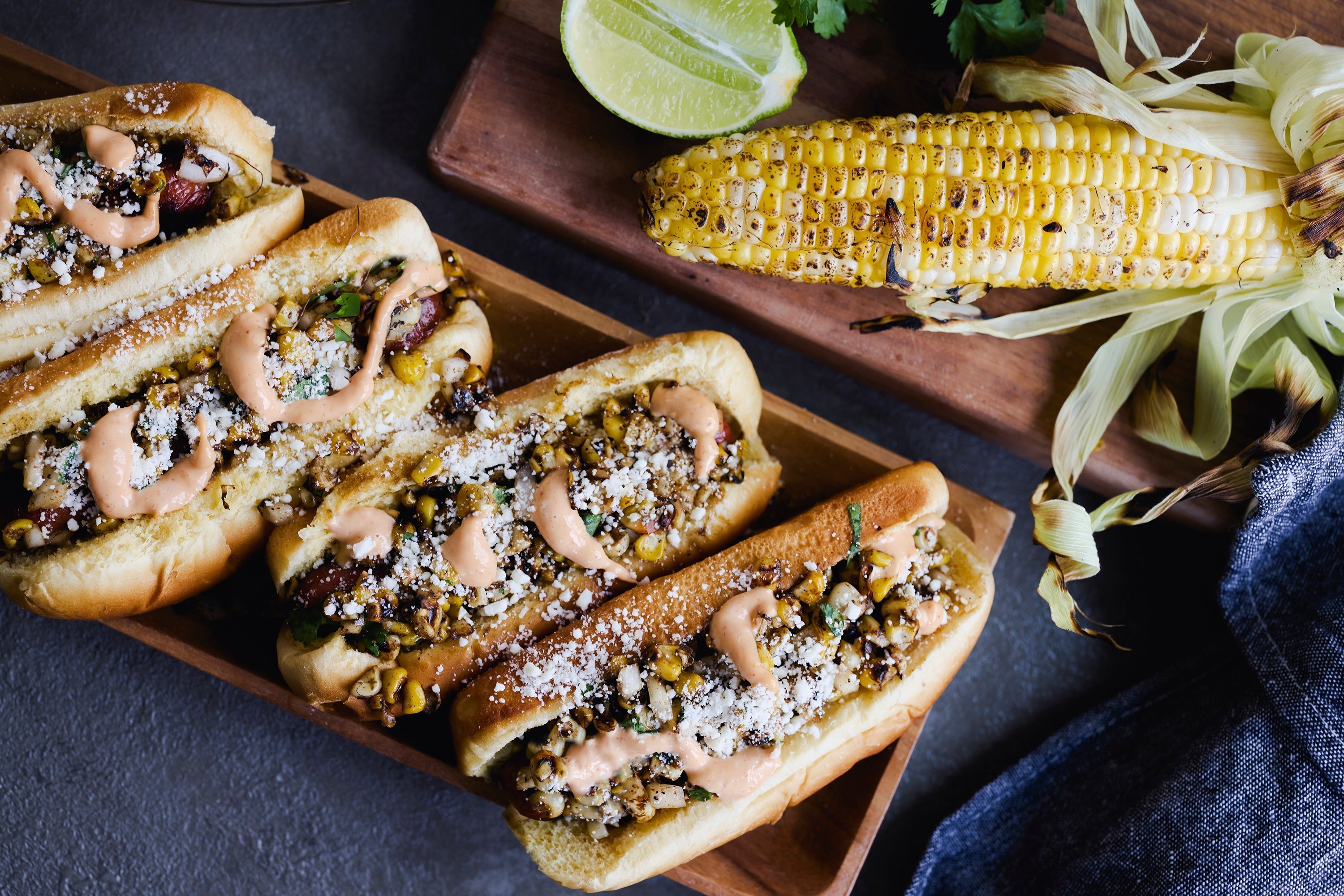 Elote Dogs