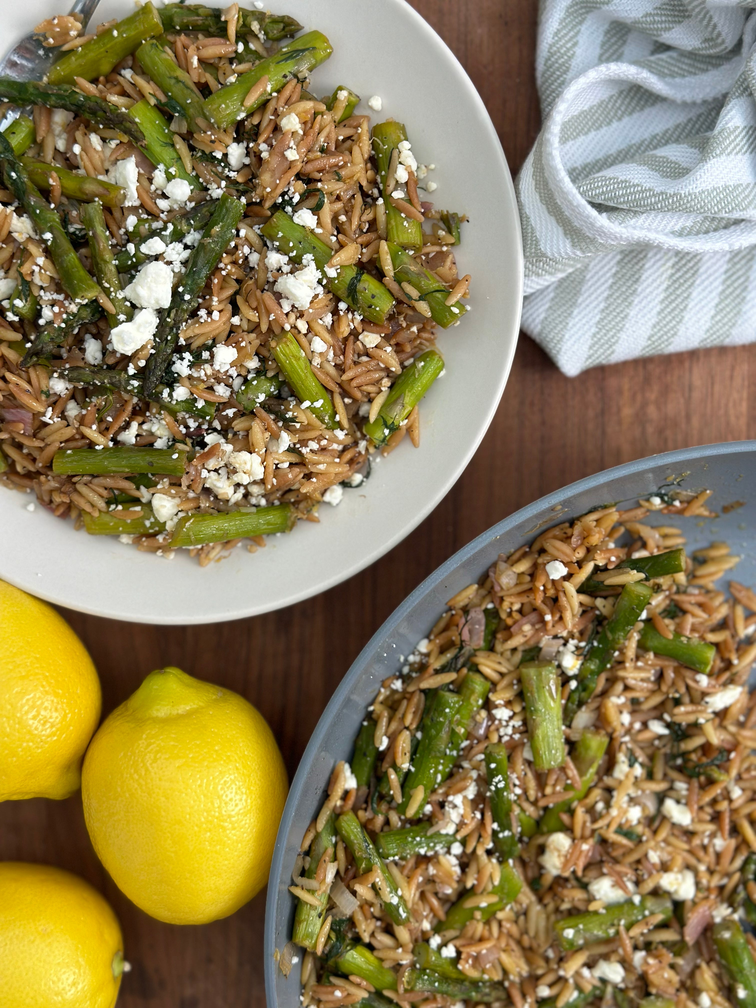 Lemon & Asparagus Orzo
