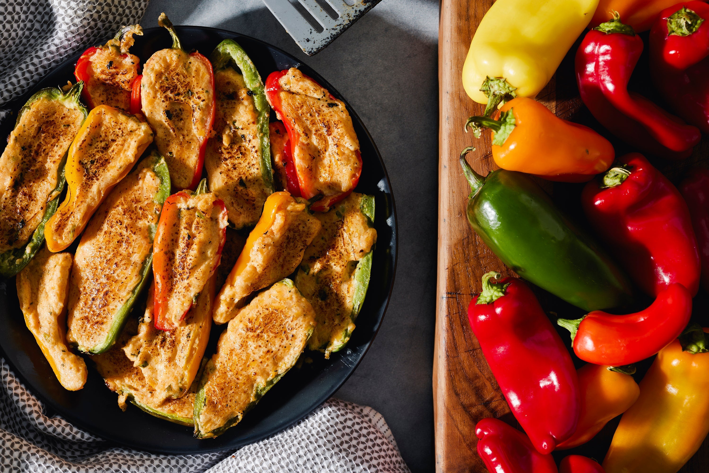Skillet Stuffed Peppers