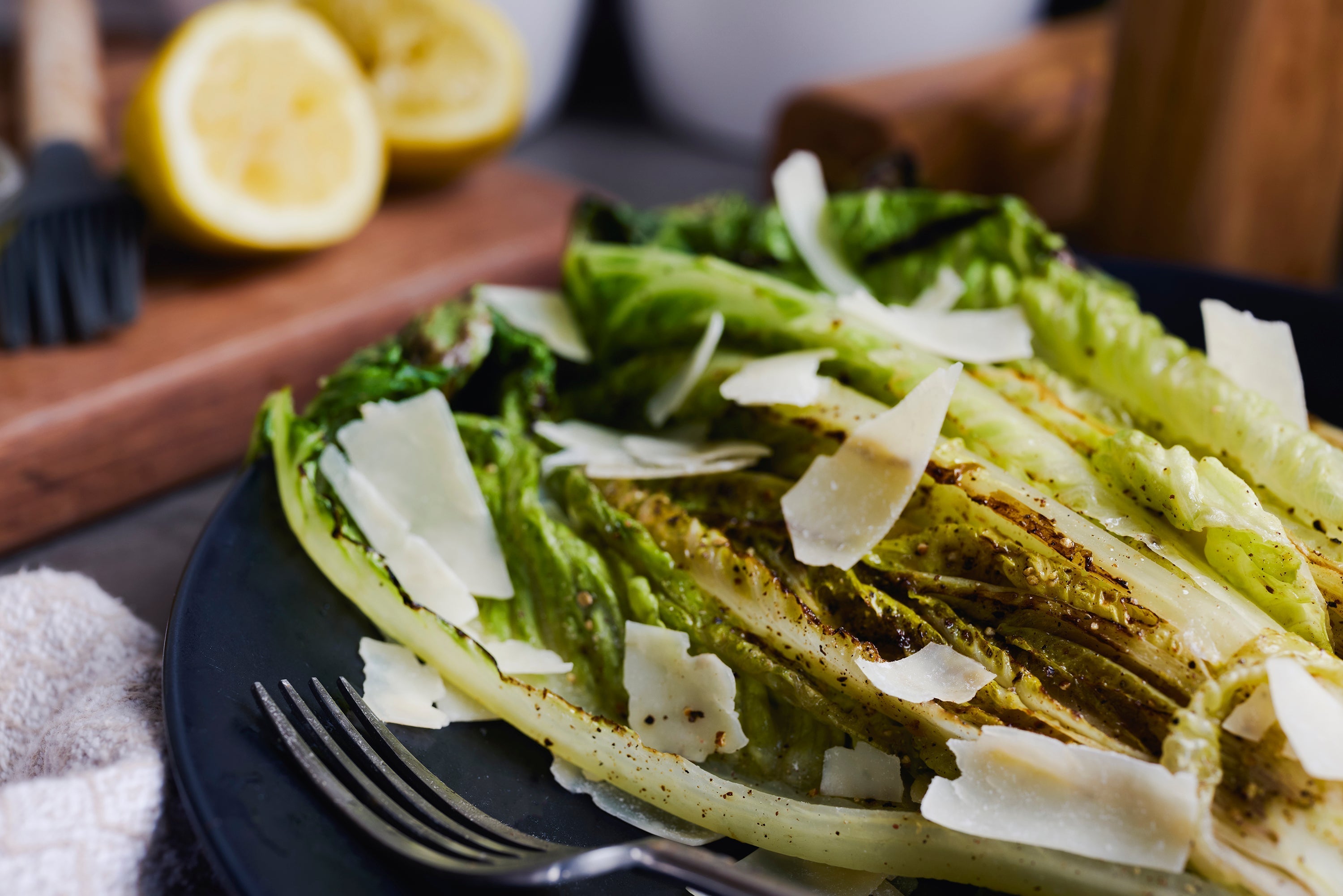 Grilled Romaine