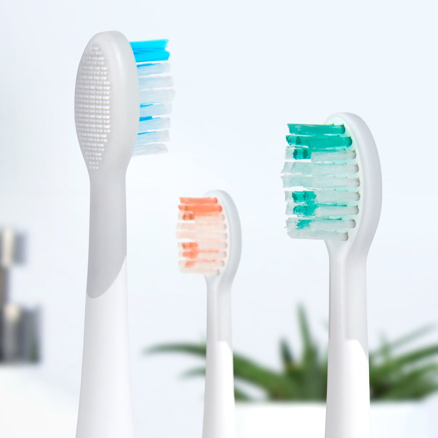 Toothbrush Replacement Heads (3 Count) - Greater Goods