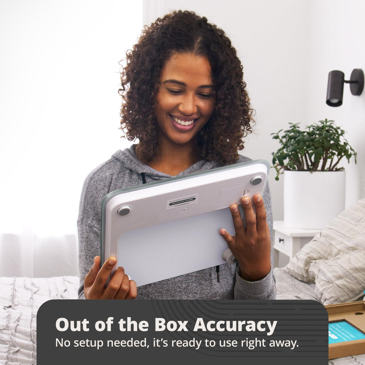 Accucheck Bathroom Scale + Stainless Digital Nutrition Scale