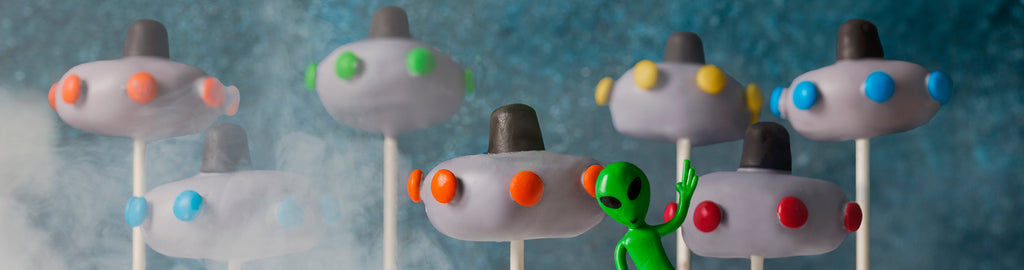 UFO Cake Pops