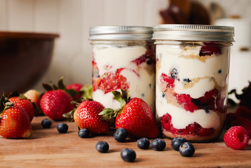 Healthy Berry Trifle