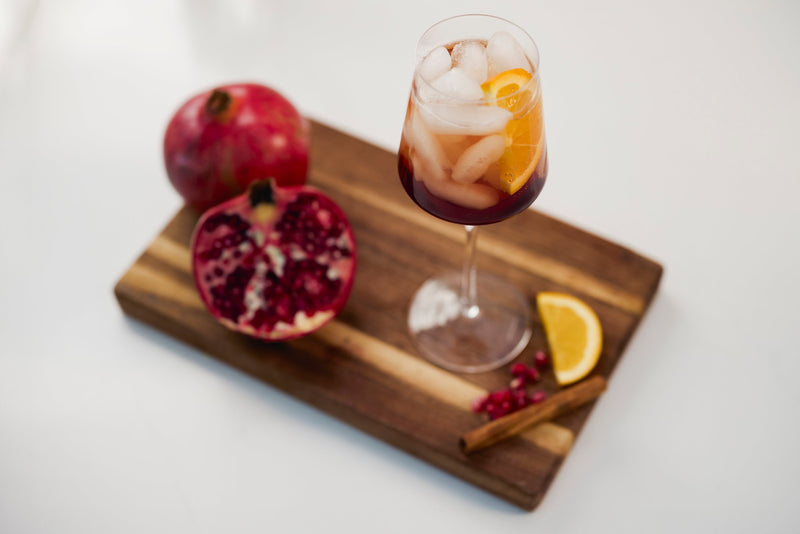 Spiced Pomegranate Mocktail