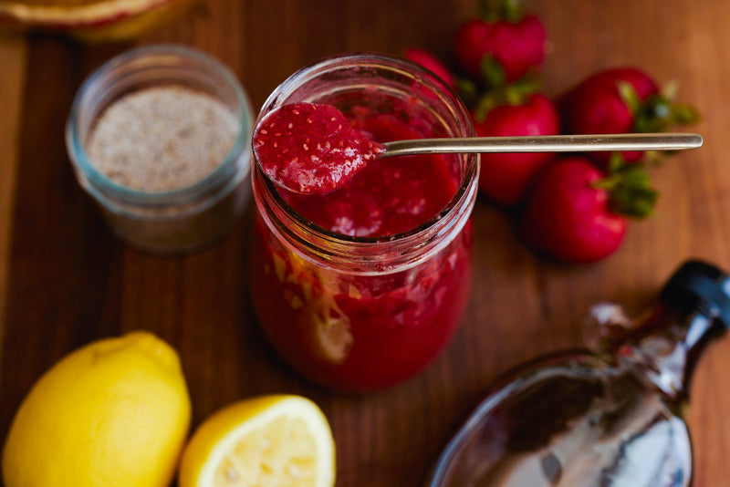 Easy Strawberry Chia Jam