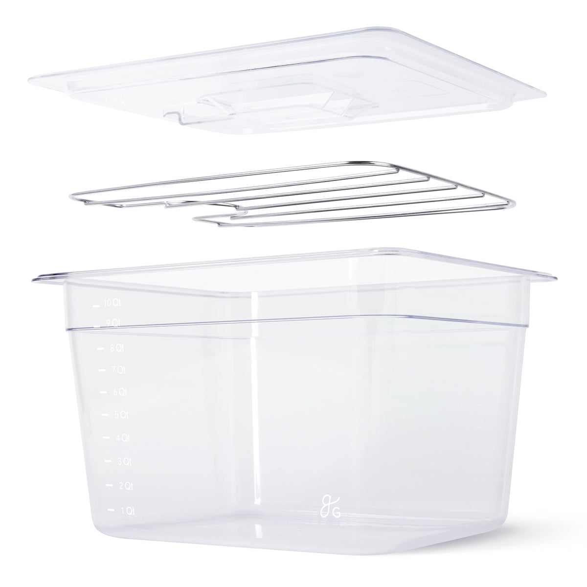 Sous Vide Container (12 Qt) (No Sleeve)