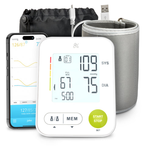Greater Goods Bluetooth Blood Pressure Monitor