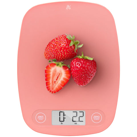 Digital Kitchen Scale (Coral Pink)