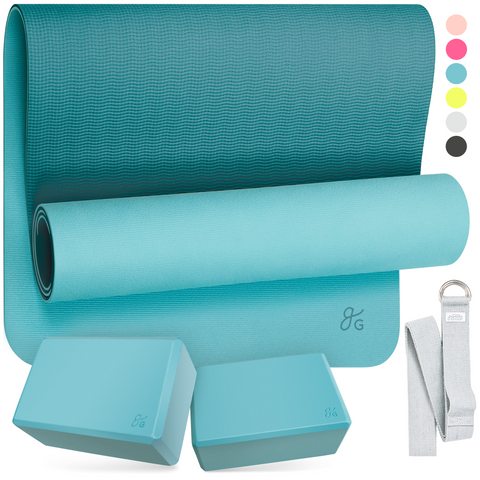 Yoga Mat & Block Kit - Greater Goods