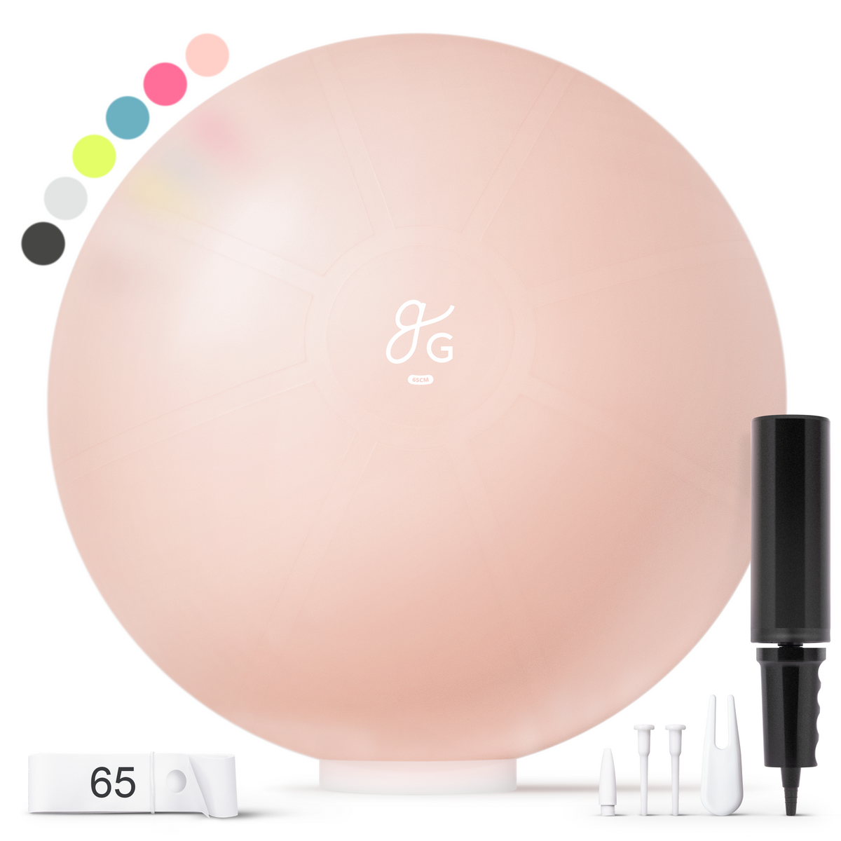 Exercise Ball (Blush Pink/ 65cm)