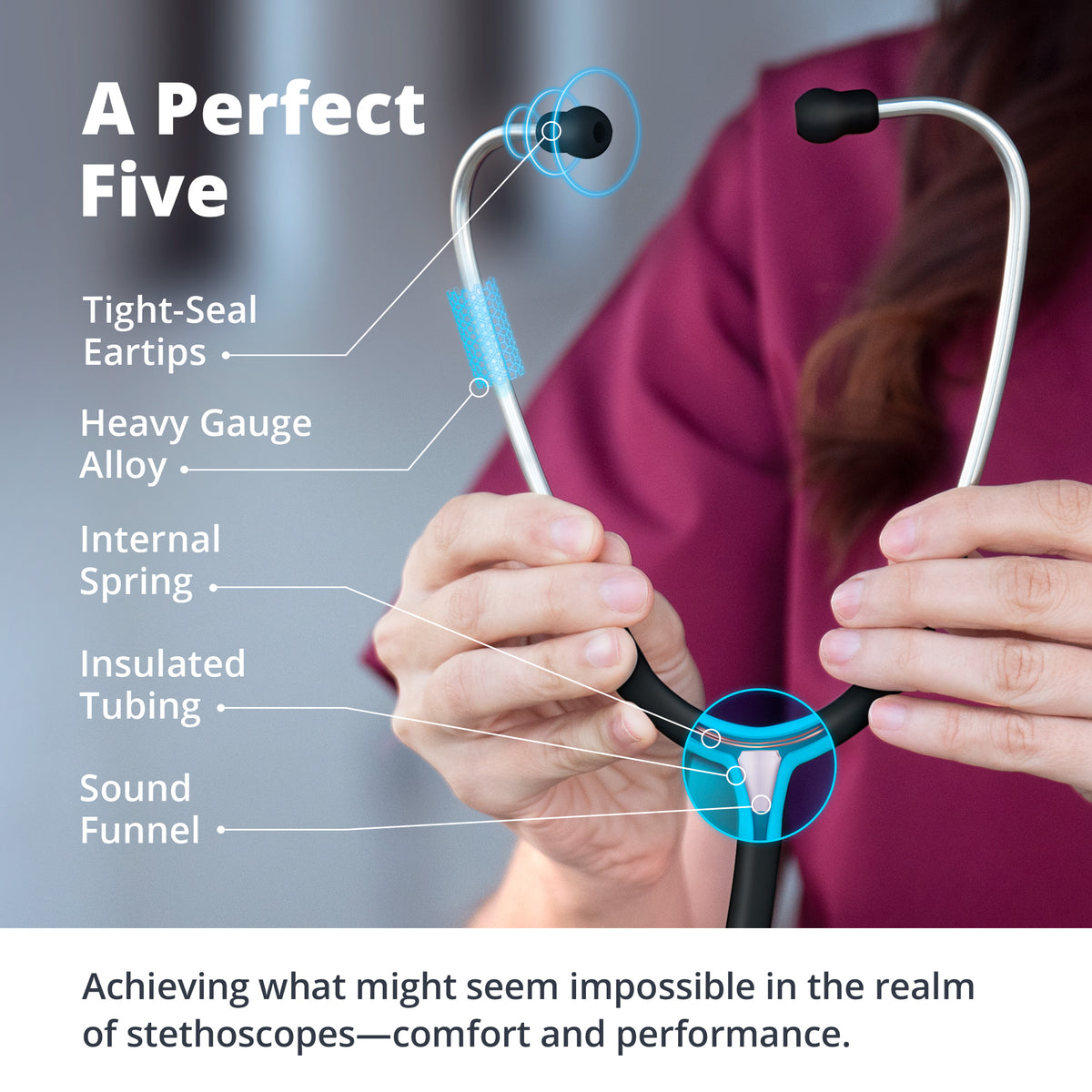 Greater Goods Premium Stethoscope