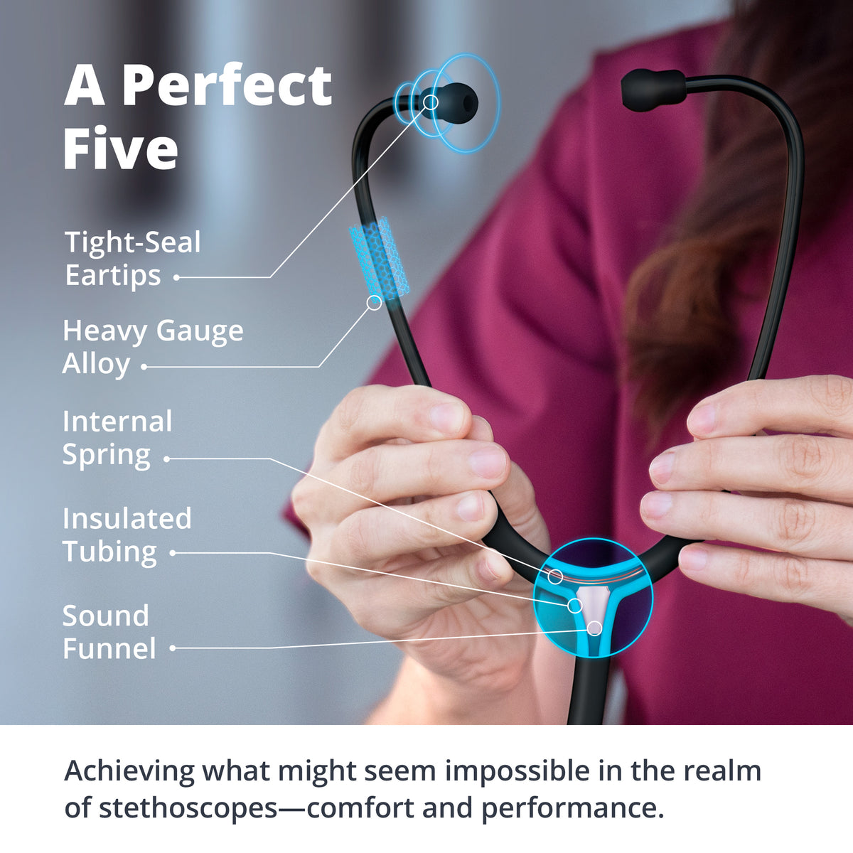 Greater Goods Premium Stethoscope