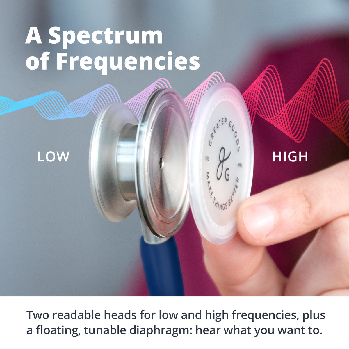 Greater Goods Premium Stethoscope