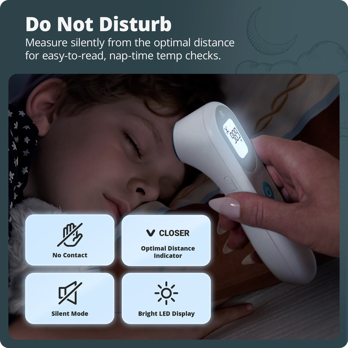 Contactless Distance Measurement System Infrared Thermometer