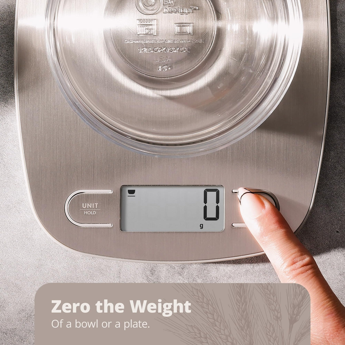 Accucheck Bathroom Scale + Stainless Digital Nutrition Scale