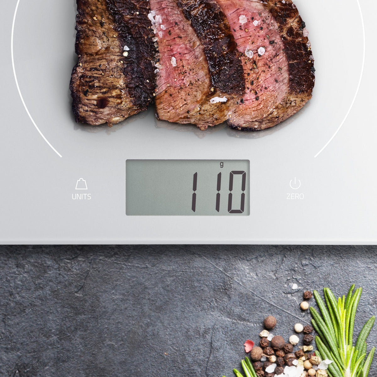 Kitchen Glass Meat Scale - Greater Goods