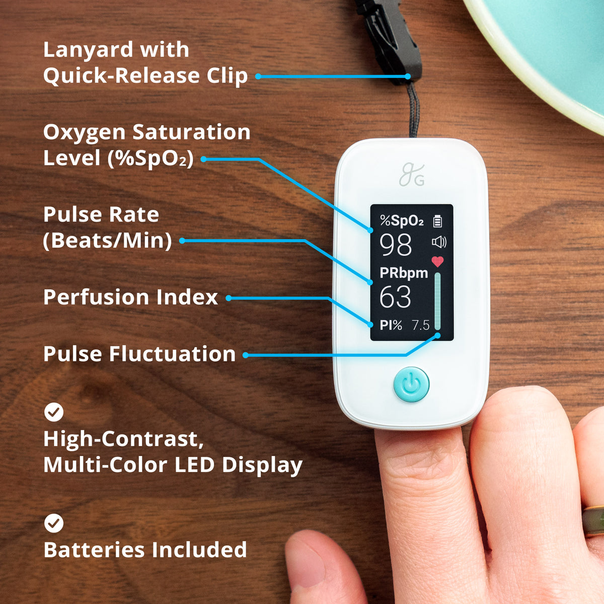 Premium Pulse Oximeter - Greater Goods